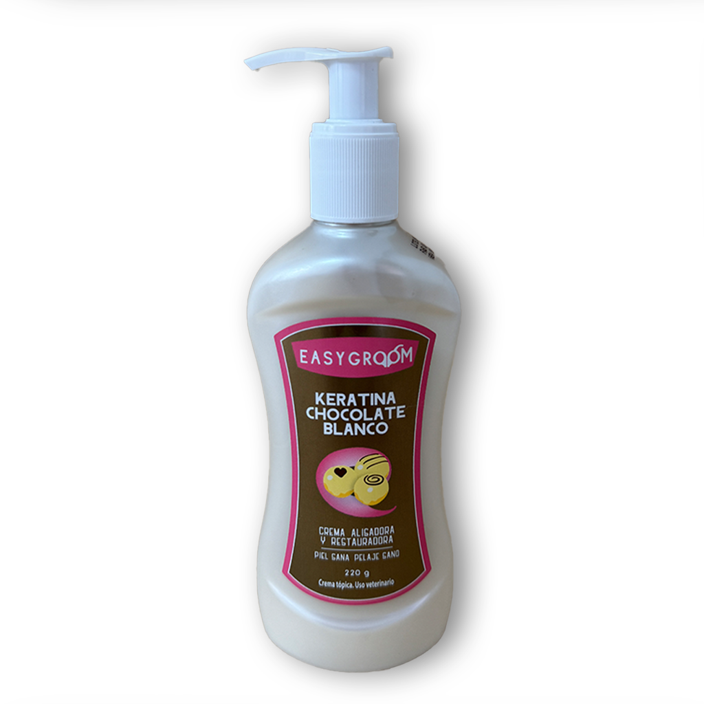 Keratina de chocolate blanco