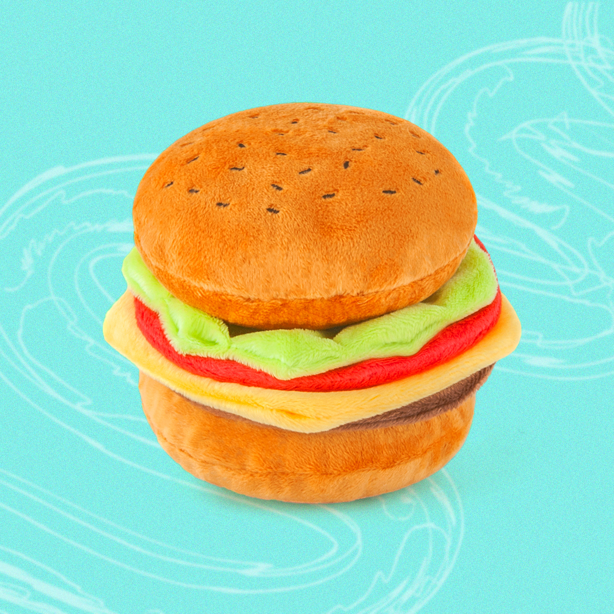 Juguete de hamburguesa